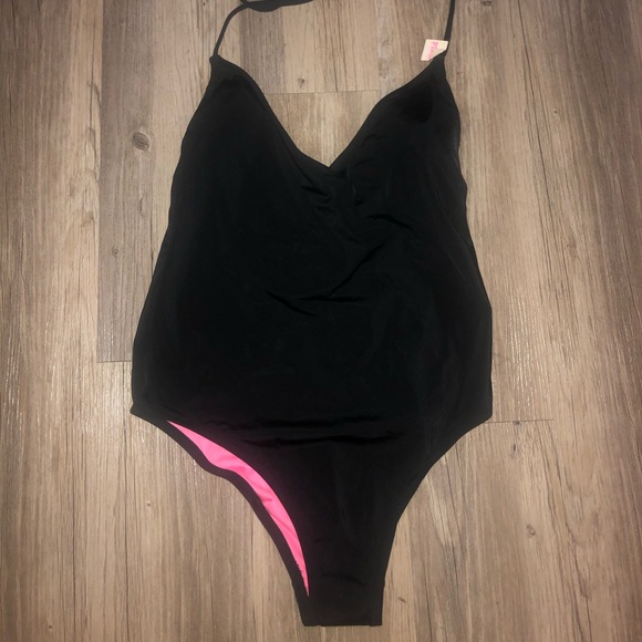 Pink by Victoria Secret Black One piece Swimsuit - Picture 4 of 9